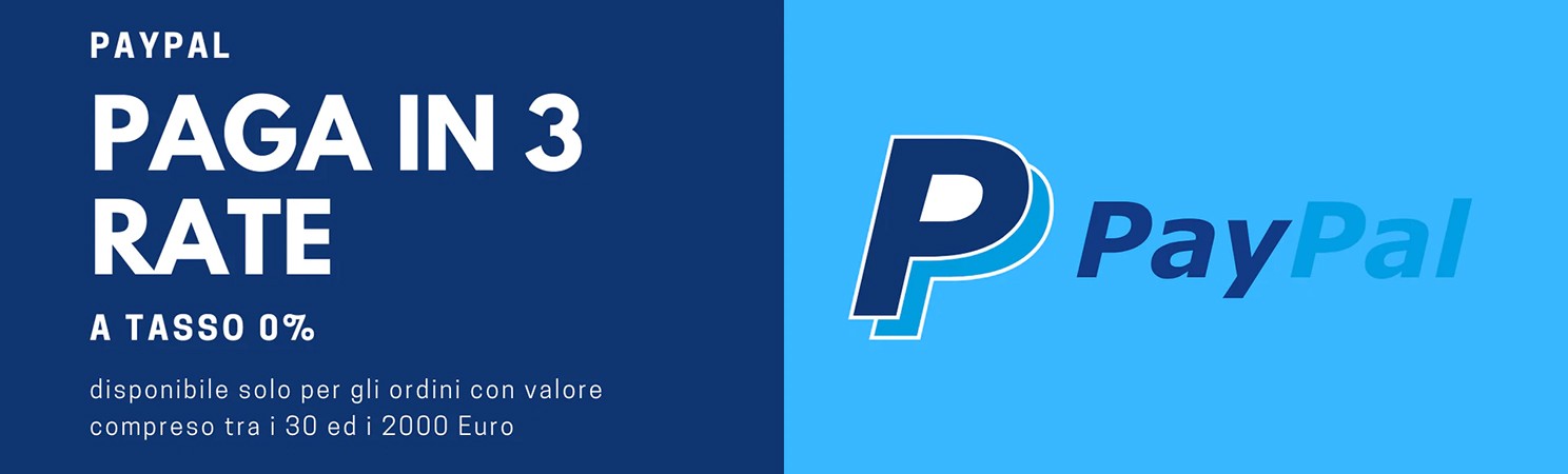 Paypal - Paga In tre Rate
